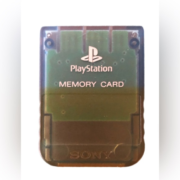Sony PlayStation OEM Official PS1 Memory Card - Picture 2 of 3
